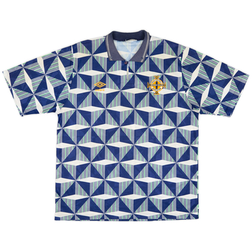 1990-92 Northern Ireland Maillot Extérieur - 7/10 - (XL)