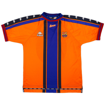 1997-98 Barcelona Maillot extérieur - 6/10 - (L)