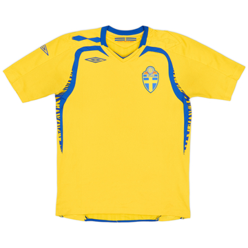 2007-09 Suède Maillot Domicile - 5/10 - (S)