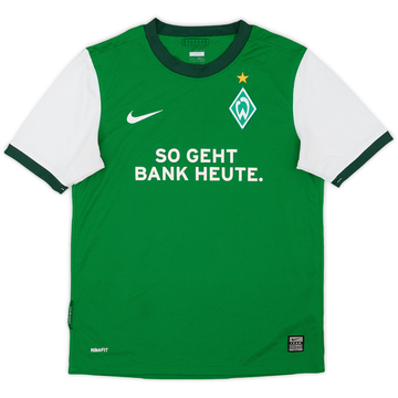 2009-10 Werder Bremen Maillot Domicile - 8/10 - Garçon L