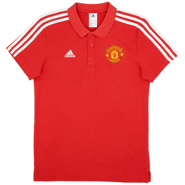 2016-17 Manchester United adidas Polo - 8/10 - (S)