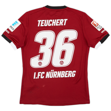 2016-17 Nurnberg Maillot domicile signé par l'équipe Teuchert #36 - 7/10 - (XL.Boys)