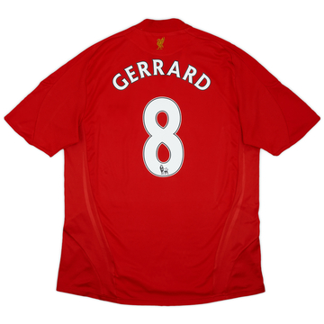2008-10 Liverpool Maillot Domicile Gerrard #8