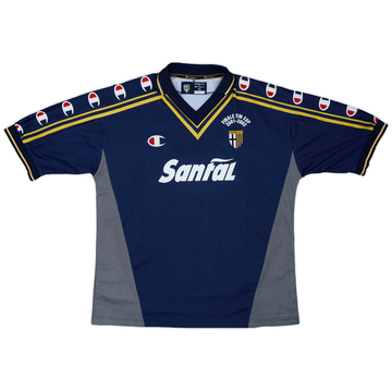 2000-01 Parma Maillot Third signé - 7/10 - (XL)