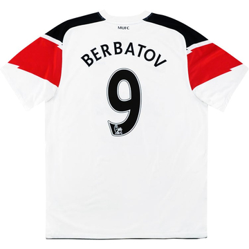 2010-12 Manchester United Maillot extérieur Berbatov #9 - 6/10 - (S)