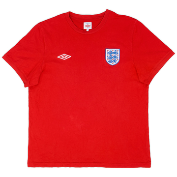 2010 England Umbro T-shirt en coton - 9/10 - (XL)
