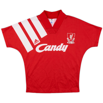1991-92 Liverpool Maillot domicile - 8/10 - (L.Boys)