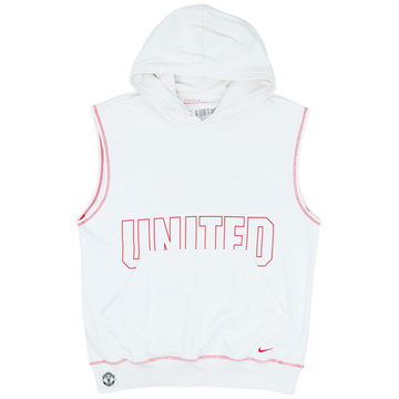 2004-05 Manchester United Nike Sweat à capuche sans manches - 6/10 - (L)