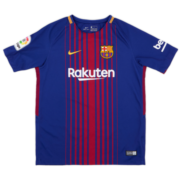 2017-18 Barcelona Maillot Domicile - 9/10 - (L.Boys)