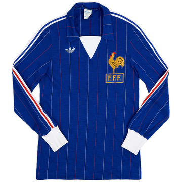 Maillot Domicile France Manches Longues 1980-82 - 8/10 - (S)