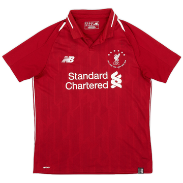 2018-19 Liverpool Maillot domicile - 9/10 - (XL.Boys)