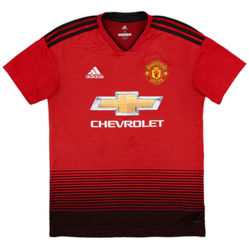 2018-19 Manchester United Maillot Domicile - 6/10 - (S)
