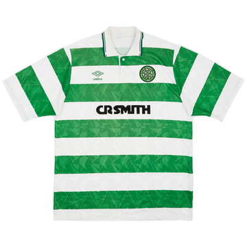 1989-91 Celtic Maillot Domicile - 8/10 - (L)