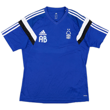 2014-15 Nottingham Forest Maillot d'entraînement adidas Édition pour le personnel AB - 8/10 - (L)