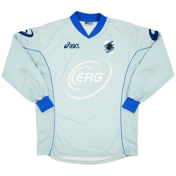 2003-04 Sampdoria Asics Haut d'entraînement manches longues - 7/10 - (XL)