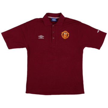 1996-97 Manchester United Umbro Polo 6/10 (M)