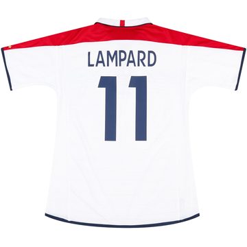 Maillot domicile Angleterre 2003-05 Lampard #11 - 6/10 - (S)