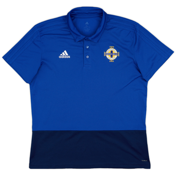 2017-18 Northern Ireland adidas Polo - 9/10 - (XL)