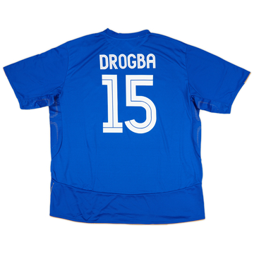 2005-06 Chelsea Maillot Domicile Centenaire Drogba #15 (3XL)