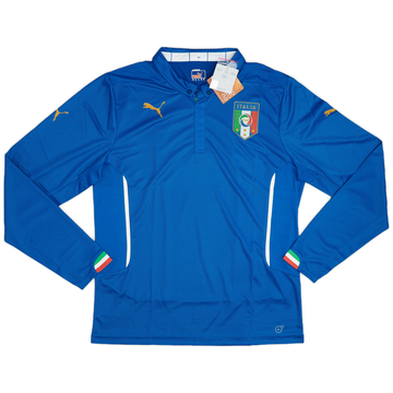 2014-15 Italy Maillot Authentique Domicile ML (XL)