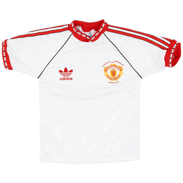 1991 Manchester United ECWC Maillot - 8/10 - (M.Boys)