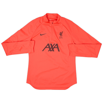 2022-23 Liverpool Nike Haut d'entraînement 1/4 de zip - 9/10 - (XS)
