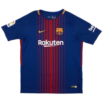 Maillot Domicile Barcelona 2017-18 - 8/10 - (XL.Boys)