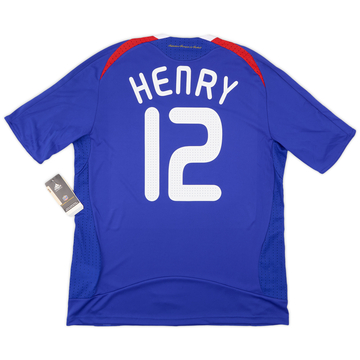 2007-08 France Maillot domicile Henry #12 (L)