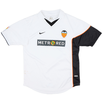 2001-02 Valencia Maillot domicile - 6/10 - (XL.Boys)