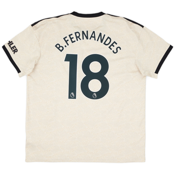 2019-20 Manchester United Away Shirt B.Fernandes #18