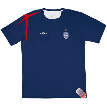 2006-07 England Umbro T-shirt coton (XXL)