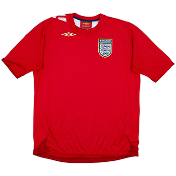 2006-08 England Maillot extérieur - 4/10 - (XL.Boys)