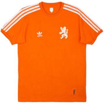 2005 Netherlands adidas Originals T-shirt rétro - 10/10 - (S)