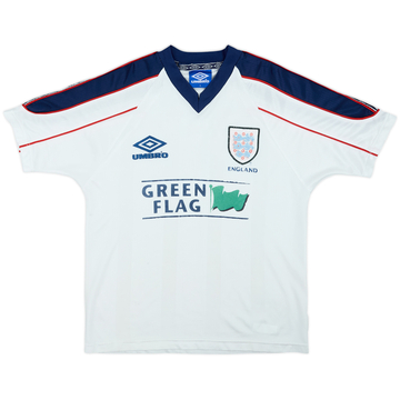1998-00 England Umbro Maillot d'entraînement - 5/10 - (Y)