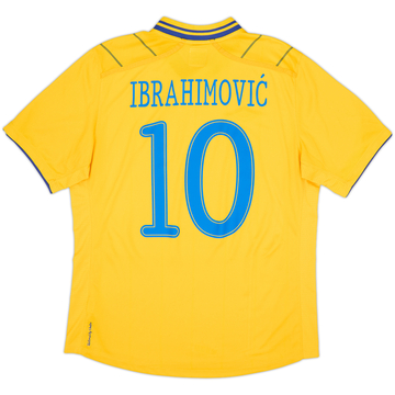 2012-13 Sweden Maillot Domicile Ibrahimovic #10