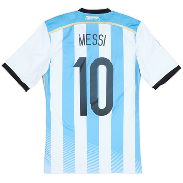 2013-15 Argentina Maillot domicile Messi #10 - 6/10 - (S)