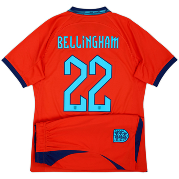 2022-23 England Maillot et short extérieur Bellingham #22 - 10/10 - (M)
