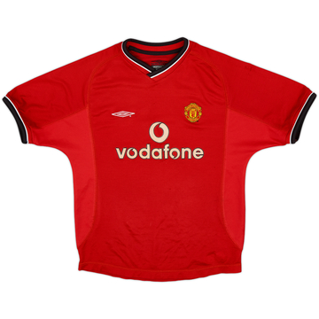 2000-02 Manchester United Maillot domicile - 4/10 - (M.Boys)