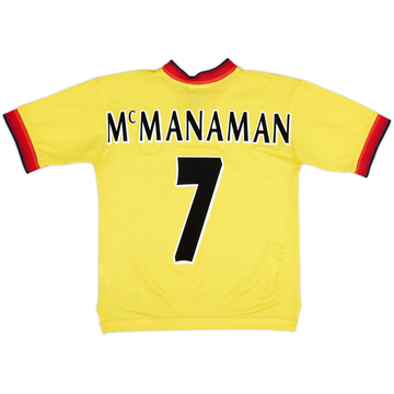 1997-99 Liverpool Maillot extérieur McManaman #7 - 9/10 - (Y)