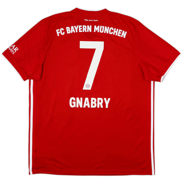 2020-21 Bayern Munich Maillot Domicile Gnabry #7 - 9/10 - (XL)