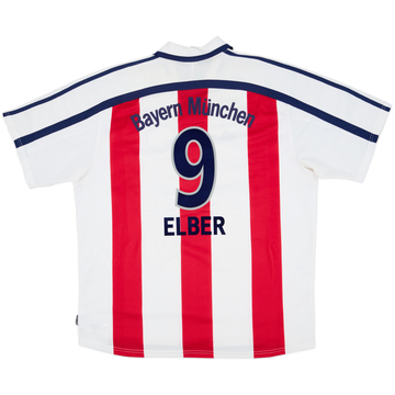 2000-01 Bayern Munich Maillot extérieur Elber #9 - 6/10 - (XL)