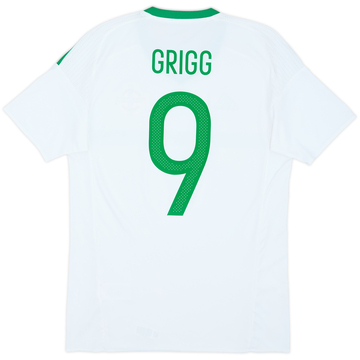 2016-17 Northern Ireland Maillot extérieur Grigg #9 - 8/10 - (S)