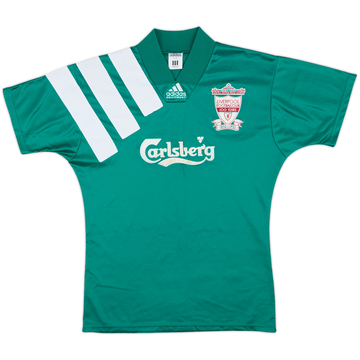 1992-93 Liverpool Maillot extérieur Centenaire - 8/10 - (S)