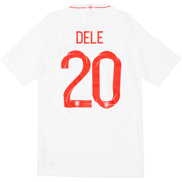 2018-19 England Maillot domicile Dele #20 - 8/10 - (S)