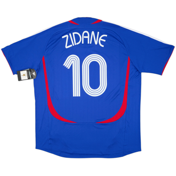 2006-07 France Maillot domicile Zidane #10 (XL)