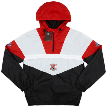 1993-95 Clydebank Matchwinner Réédition Veste de pluie quart de zip