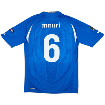 2010-11 Italy Maillot de match domicile Mauri #6