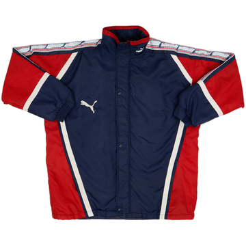 1996-98 Atletico Madrid Puma Manteau de banc rembourré - 9/10 - (XL)