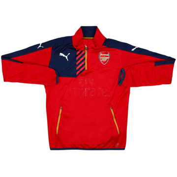 2015-16 Arsenal Puma Haut d'entraînement 1/4 Zip - 3/10 - (S)