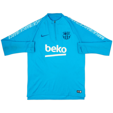 2019-20 Barcelona Nike Haut d'entraînement 1/4 Zip - 5/10 - (L)